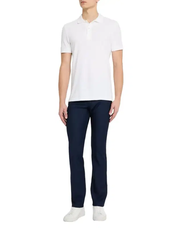 Men 's Textured Wool 5-Pocket Pants