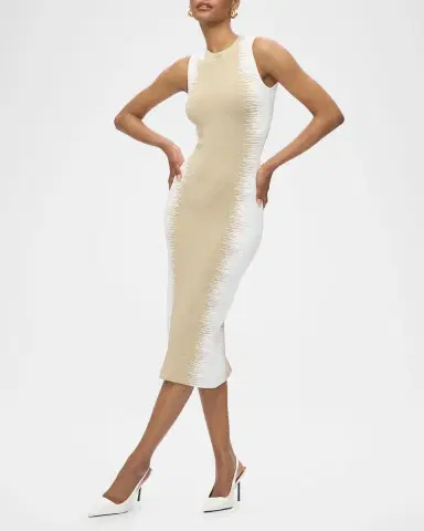 Hervé Léger Ruby Sleeveless Short-Cut Gown | Thumbnail 2 Hervé Léger Ruby Sleeveless Short-Cut Gown | Thumbnail 2