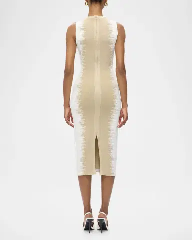 Hervé Léger Ruby Sleeveless Short-Cut Gown | Thumbnail 3 Hervé Léger Ruby Sleeveless Short-Cut Gown | Thumbnail 3