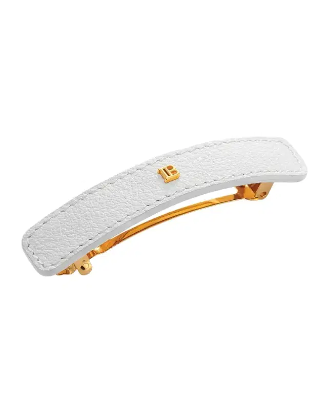 Balmain Hair Limited Edition Legacy Barrette, White