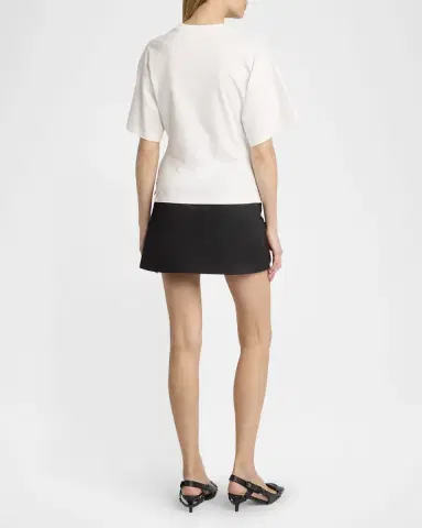 Courrèges Short-Sleeve Slim T-Shirt | Thumbnail 3