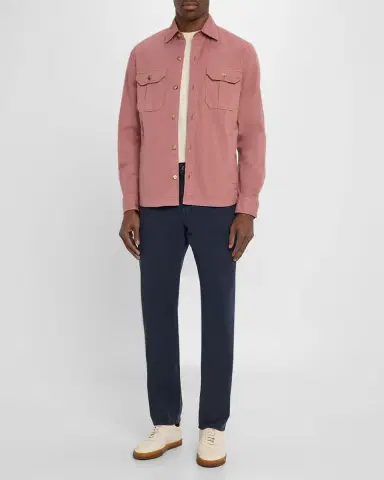 Boglioli Men's Five-Pocket Twill Pants | Thumbnail 2 Boglioli Men's Five-Pocket Twill Pants | Thumbnail 2