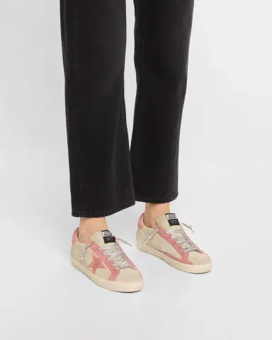 Golden Goose Super-Star Suede Low-Top Sneakers | Thumbnail 2 Golden Goose Super-Star Suede Low-Top Sneakers | Thumbnail 2