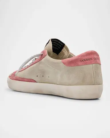 Golden Goose Super-Star Suede Low-Top Sneakers | Thumbnail 4 Golden Goose Super-Star Suede Low-Top Sneakers | Thumbnail 4