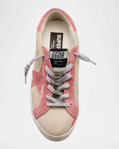 Golden Goose Super-Star Suede Low-Top Sneakers | Thumbnail 5 Golden Goose Super-Star Suede Low-Top Sneakers | Thumbnail 5