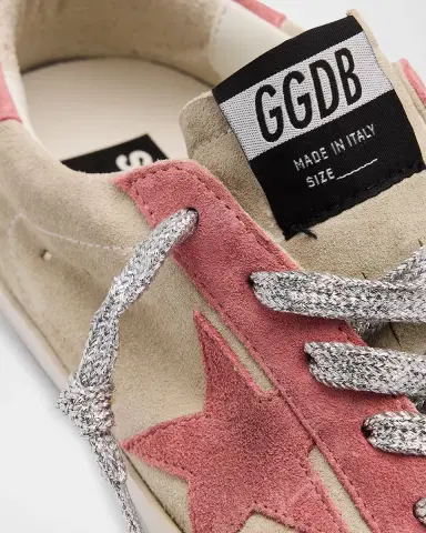Golden Goose Super-Star Suede Low-Top Sneakers | Thumbnail 6 Golden Goose Super-Star Suede Low-Top Sneakers | Thumbnail 6