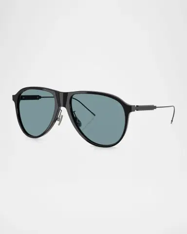 Brunello Cucinelli Men's BC4011S Aviator Sunglasses | Thumbnail 3 Brunello Cucinelli Men's BC4011S Aviator Sunglasses | Thumbnail 3