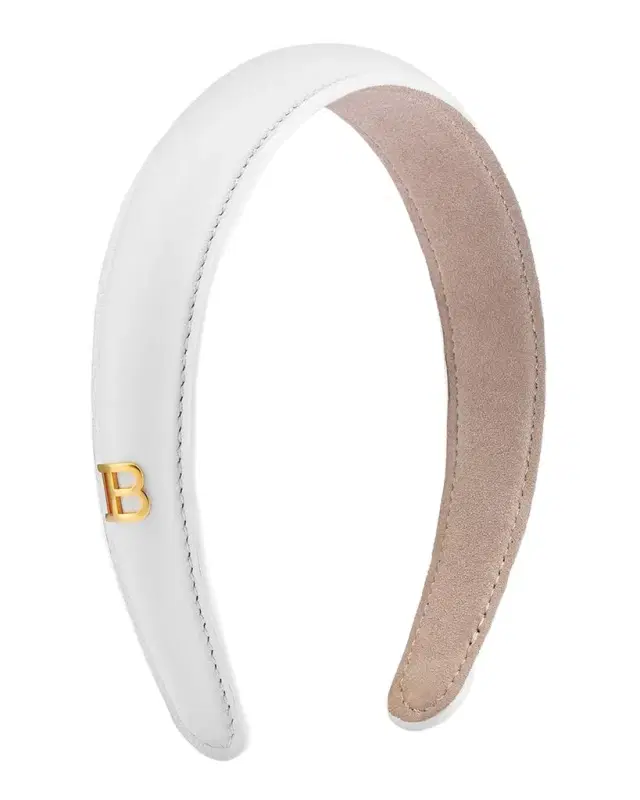 Balmain Hair Limited Edition Legacy Leather Puffed Headband