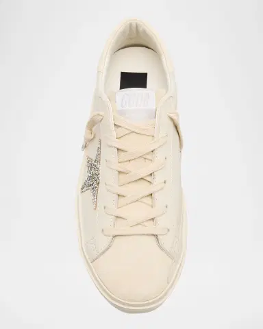 Golden Goose Hi Star Leather Glitter Low-Top Sneakers | Thumbnail 6 Golden Goose Hi Star Leather Glitter Low-Top Sneakers | Thumbnail 6