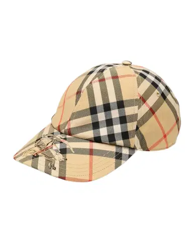 Burberry EKD Bias Check Baseball Cap | Thumbnail 1