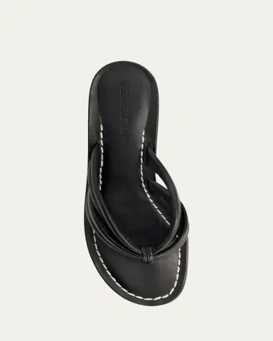 Bernardo Miami Kitten-Heel Leather Mule Sandals | Thumbnail 3 Bernardo Miami Kitten-Heel Leather Mule Sandals | Thumbnail 3