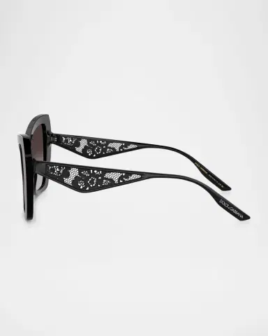 Dolce & Gabbana DG4489 Lace Cat Eye Sunglasses | Thumbnail 2 Dolce & Gabbana DG4489 Lace Cat Eye Sunglasses | Thumbnail 2