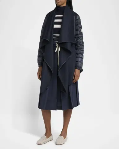 Moncler Wool-Blend Cape | Thumbnail 3 Moncler Wool-Blend Cape | Thumbnail 3