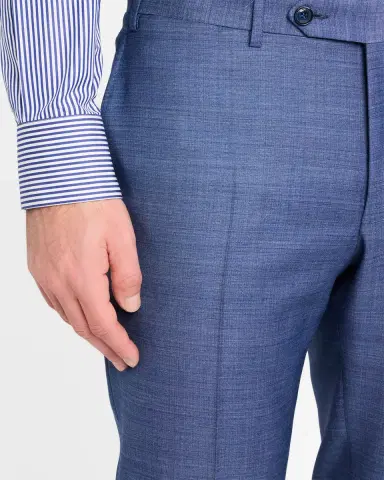 Canali Men's Textured Solid Suit | Thumbnail 5