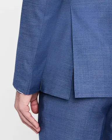 Canali Men's Textured Solid Suit | Thumbnail 9
