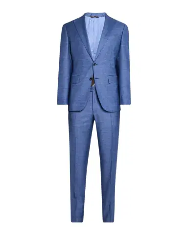 Canali Men's Textured Solid Suit | Thumbnail 1
