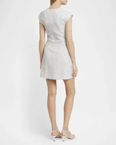 Proenza Schouler White Label Maryam Tweed Mini Dress | Thumbnail 3