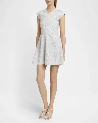Proenza Schouler White Label Maryam Tweed Mini Dress | Thumbnail 4