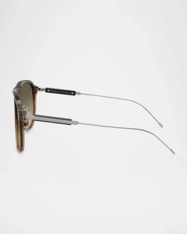 Brunello Cucinelli Men's BC4011S Aviator Sunglasses | Thumbnail 2 Brunello Cucinelli Men's BC4011S Aviator Sunglasses | Thumbnail 2