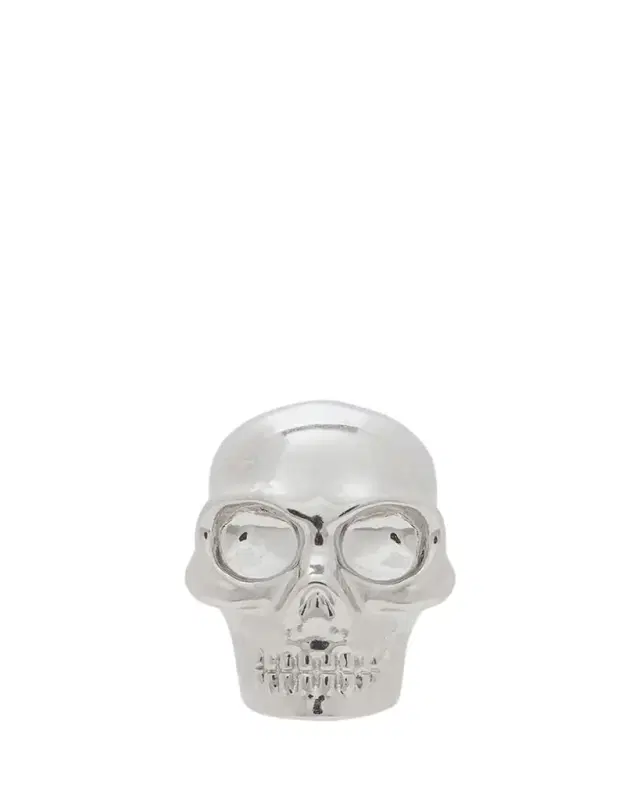 McQueen Men's Skull Stud Earring, Single