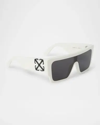 Off-White Men's Marion Acetate Shield Sunglasses | Thumbnail 2 Off-White Men's Marion Acetate Shield Sunglasses | Thumbnail 2