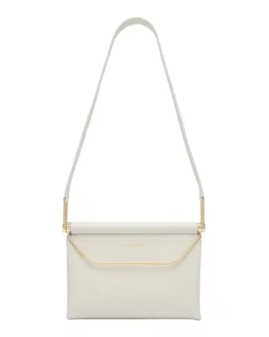 Giorgio Armani Avenue Small Polished Leather Shoulder Bag | Thumbnail 1 Giorgio Armani Avenue Small Polished Leather Shoulder Bag | Thumbnail 1