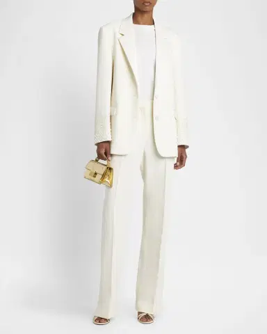 Golden Goose Journey Beaded Single-Breasted Jacket | Thumbnail 2