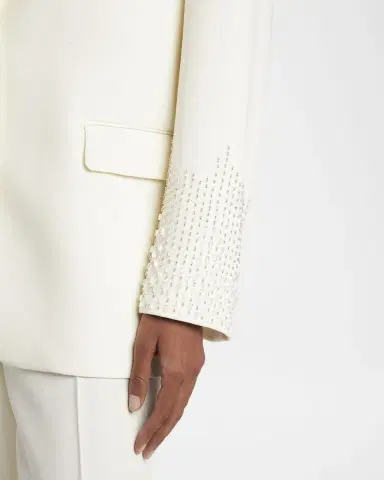 Golden Goose Journey Beaded Single-Breasted Jacket | Thumbnail 5