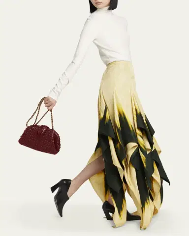 Bottega Veneta Lauren 1980 Mini Clutch Bag with Chain Strap | Thumbnail 9 Bottega Veneta Lauren 1980 Mini Clutch Bag with Chain Strap | Thumbnail 9