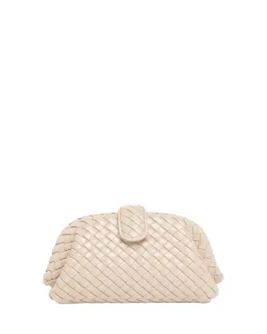 Bottega Veneta Lauren 1980 Mini Clutch Bag with Chain Strap | Thumbnail 1 Bottega Veneta Lauren 1980 Mini Clutch Bag with Chain Strap | Thumbnail 1