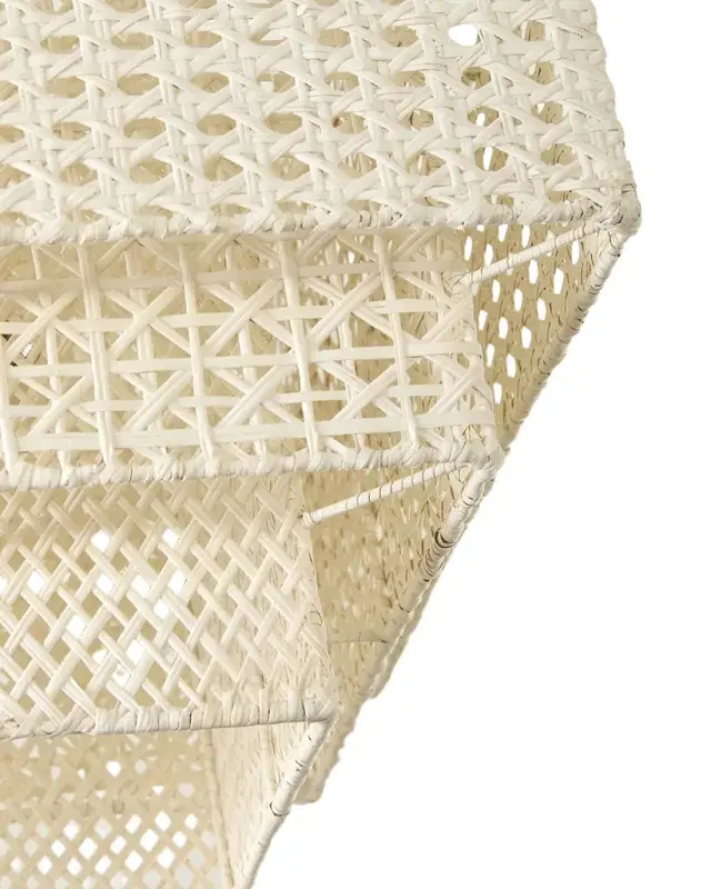 Neiman Marcus Wicker 28.5" 2-Light Chandelier