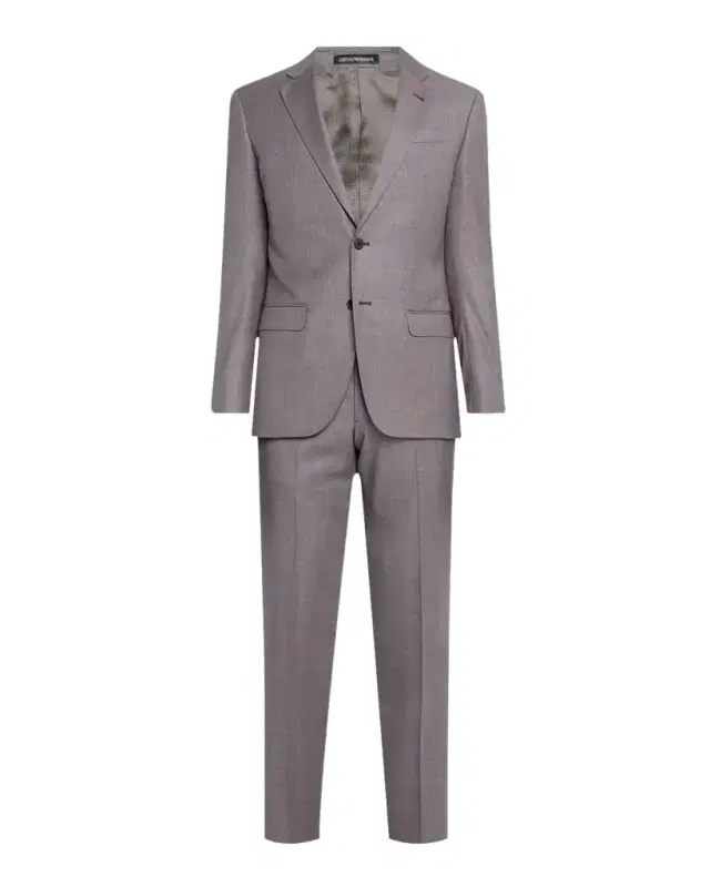 Men 's Silky Wool Sharkskin Suit
