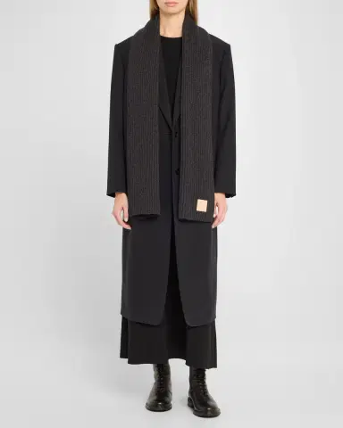 Loewe Cashmere-Blend Knitted Scard | Thumbnail 2