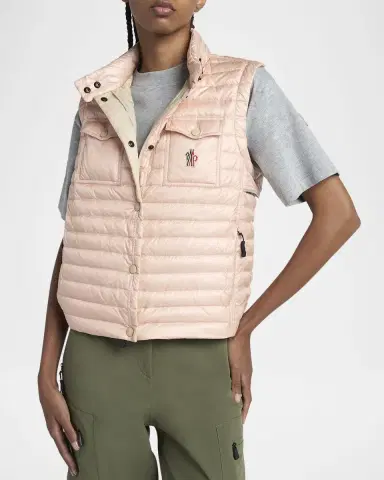 Moncler Gumiane Quilted Down Vest | Thumbnail 4