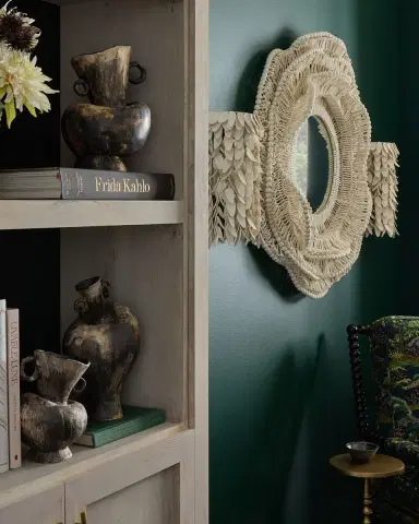 Exclusive Layered Beaded Mirror | Thumbnail 2