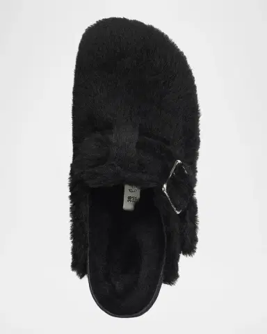 1774 Birkenstock Boston Teddy Shearling Fur Buckle Mules | Thumbnail 2 1774 Birkenstock Boston Teddy Shearling Fur Buckle Mules | Thumbnail 2