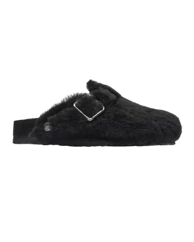 1774 Birkenstock Boston Teddy Shearling Fur Buckle Mules | Thumbnail 3 1774 Birkenstock Boston Teddy Shearling Fur Buckle Mules | Thumbnail 3