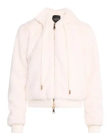 LE SUPERBE Superfur Chevron Zip Hoodie | Thumbnail 1