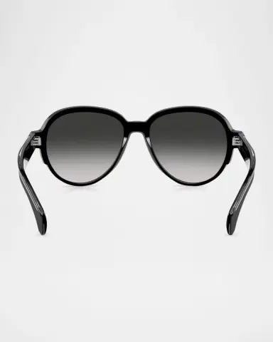 Moncler ME6005 Aviator Sunglasses | Thumbnail 4