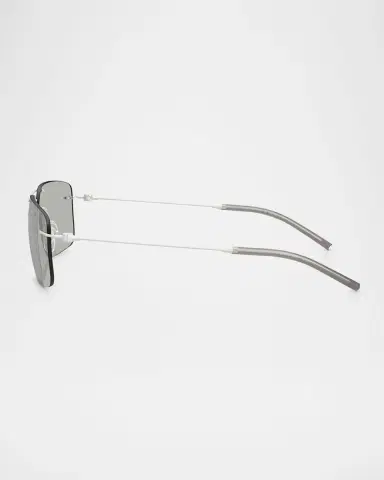 Moncler Men's ME4003 Rectangular Sunglasses | Thumbnail 2 Moncler Men's ME4003 Rectangular Sunglasses | Thumbnail 2