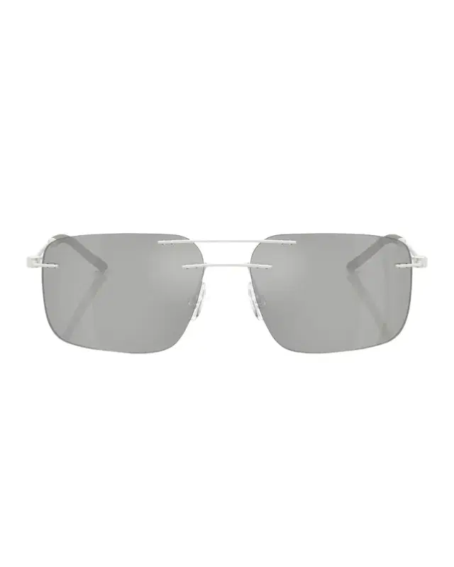 Moncler Men 's ME4003 Rectangular Sunglasses
