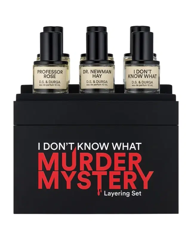 D.S. & DURGA I DON'T KNOW WHAT Murder Mystery Layering Eau de Parfum Set, 6 x 0.3 oz.