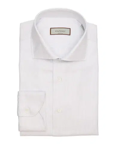 Canali Men's Micro-Structure Dress Shirt | Thumbnail 1 Canali Men's Micro-Structure Dress Shirt | Thumbnail 1