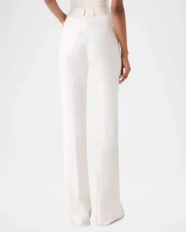 Akris Farid Bootcut Stretch Double Face Pants | Thumbnail 2 Akris Farid Bootcut Stretch Double Face Pants | Thumbnail 2
