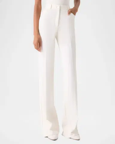 Akris Farid Bootcut Stretch Double Face Pants | Thumbnail 3 Akris Farid Bootcut Stretch Double Face Pants | Thumbnail 3
