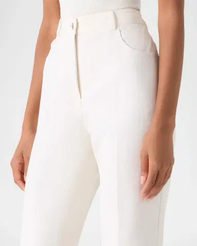 Akris Farid Bootcut Stretch Double Face Pants | Thumbnail 4 Akris Farid Bootcut Stretch Double Face Pants | Thumbnail 4