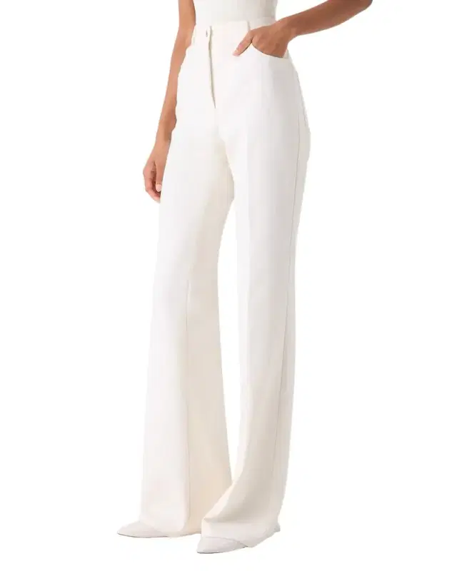 Farid Bootcut Stretch Double Face Pants