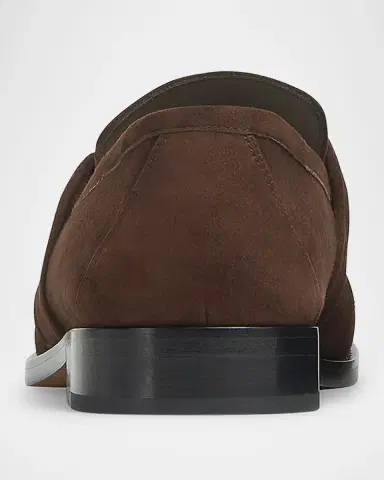 Bottega Veneta Men's Astaire Suede Knot Loafers | Thumbnail 2