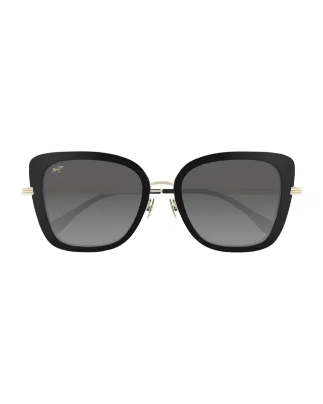 Maui Jim Men 's Violet Lake Titanium and Acetate Cat-Eye Sunglasses