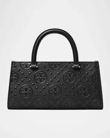 Tory Burch Small T Monogram Embossed East-West Top Handle Bag | Thumbnail 3 Tory Burch Small T Monogram Embossed East-West Top Handle Bag | Thumbnail 3